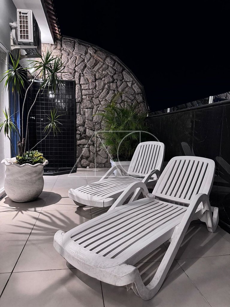 COPA, COBERTURA, dos habitaciones, terraço e varanda, posto