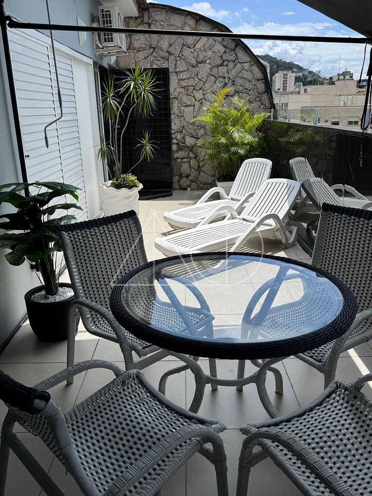 COPACABANA, penthouse with two bedrooms, terrace and balcony