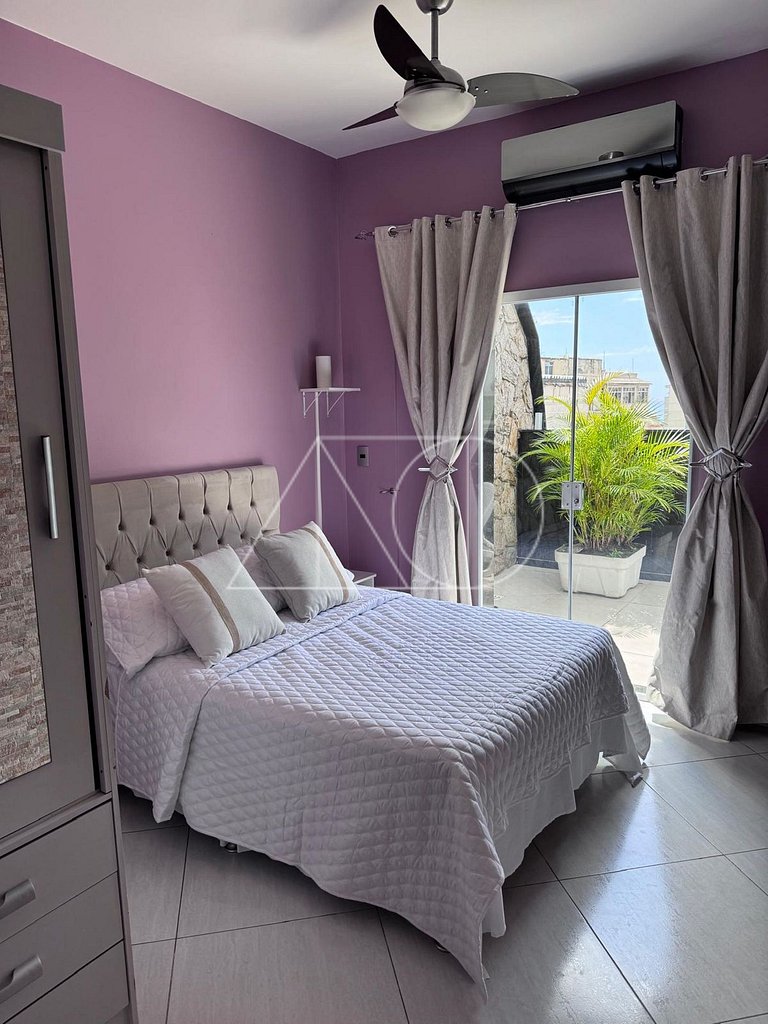 COPA, COBERTURA, dos habitaciones, terraço e varanda, posto