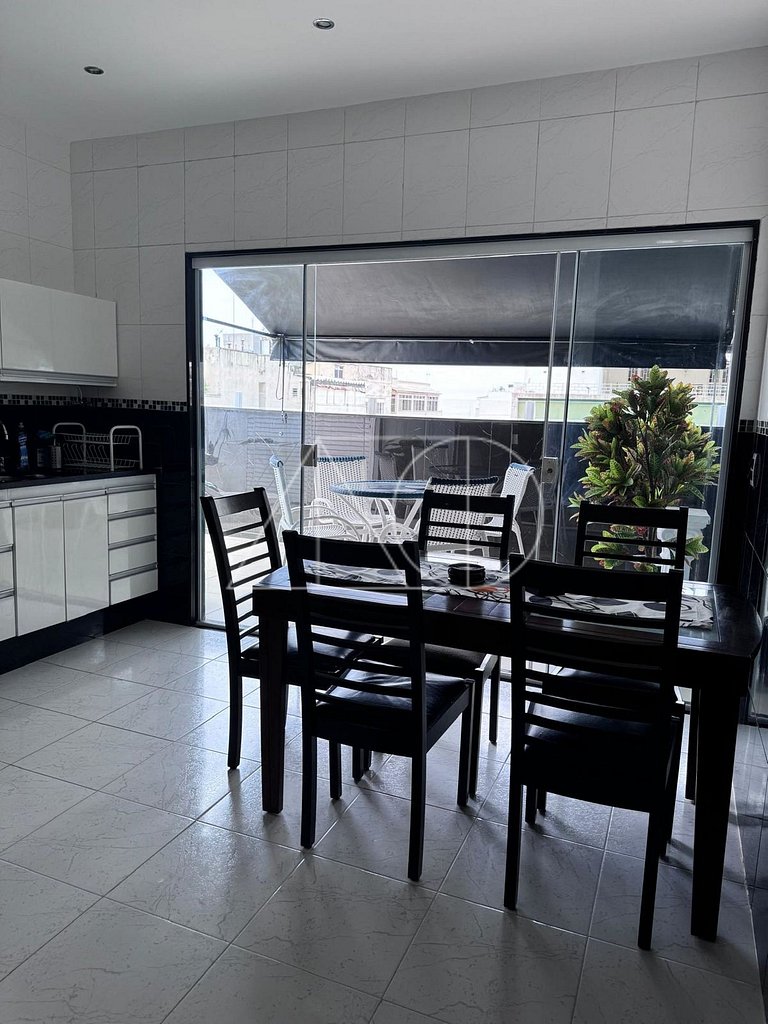 COPA, COBERTURA, dos habitaciones, terraço e varanda, posto