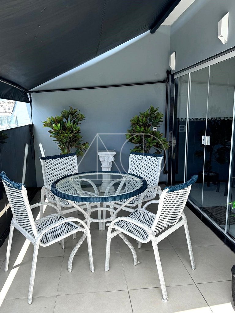 COPA, COBERTURA, dos habitaciones, terraço e varanda, posto