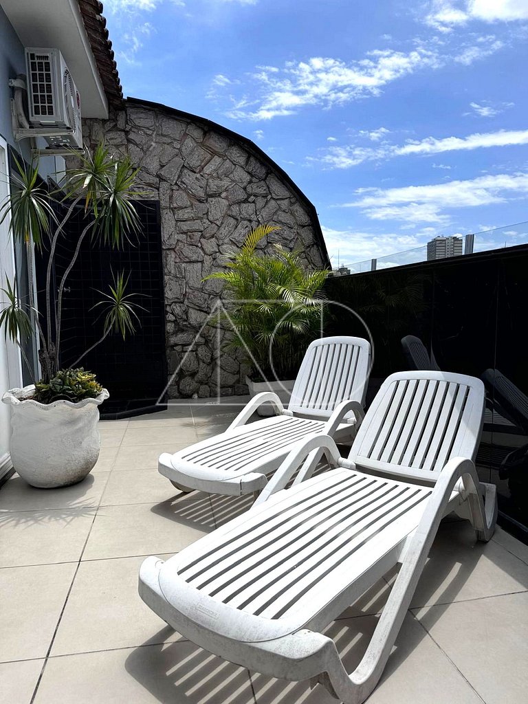 COPACABANA, penthouse with two bedrooms, terrace and balcony