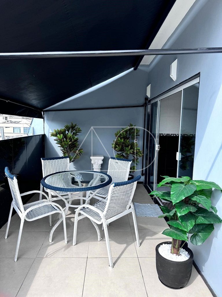 COPACABANA, penthouse with two bedrooms, terrace and balcony