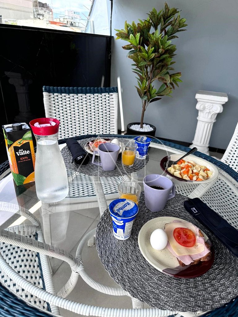 COPACABANA, penthouse with two bedrooms, terrace and balcony